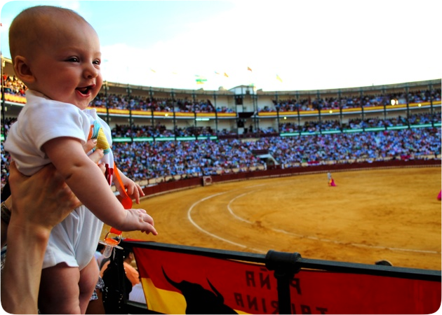 Baby at a Bullfight